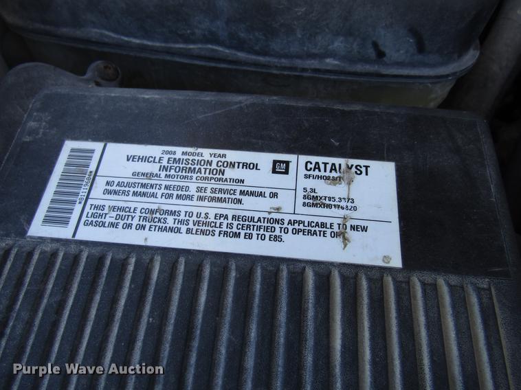 image for item EU9562 2008 Chevrolet Silverado 1500 Crew Cab pickup truck