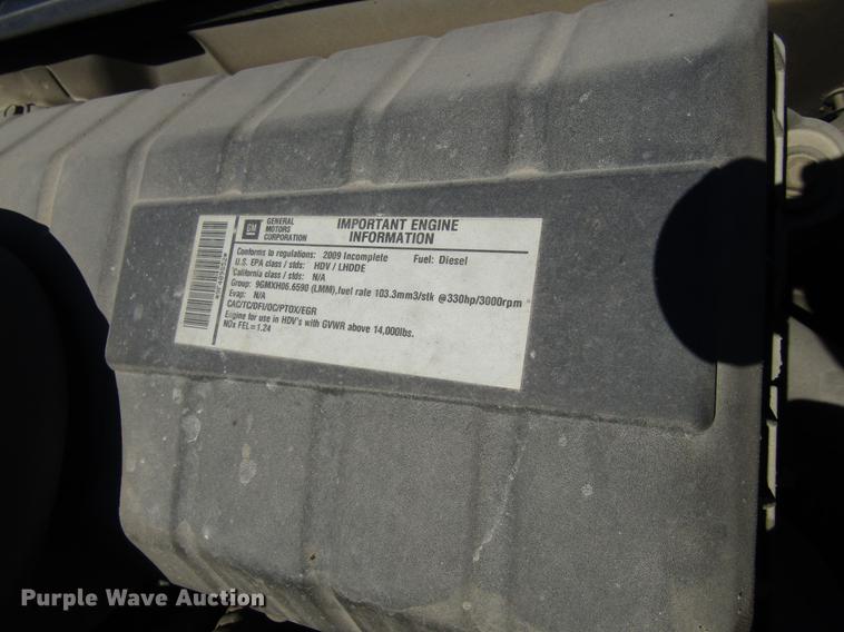 image for item EU9563 2009 Chevrolet C4500 Kodiak utility truck