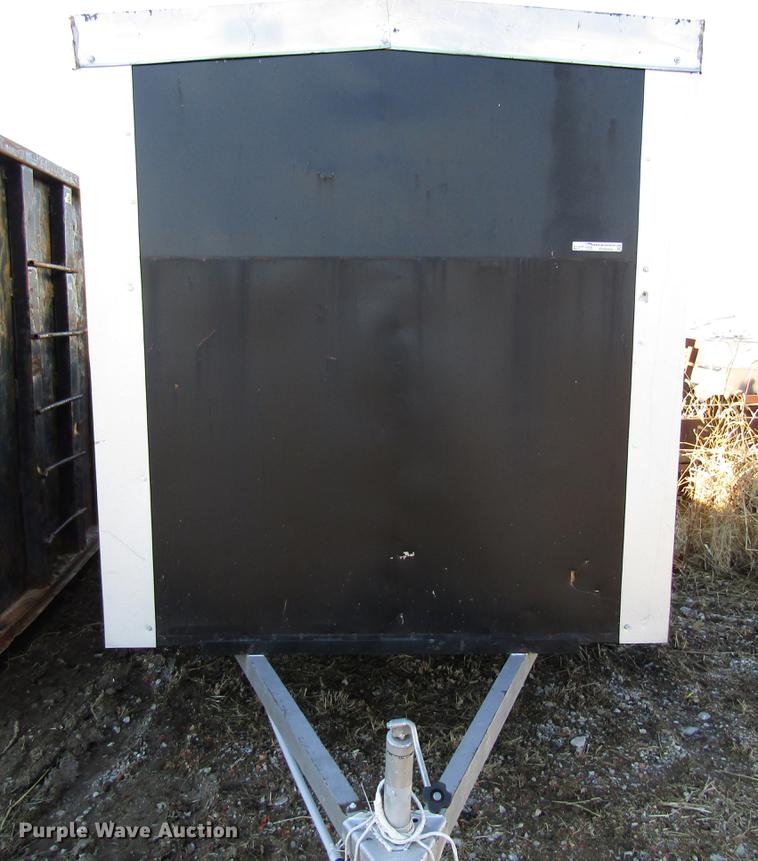 image for item EU9569 Shop built jobsite trailer