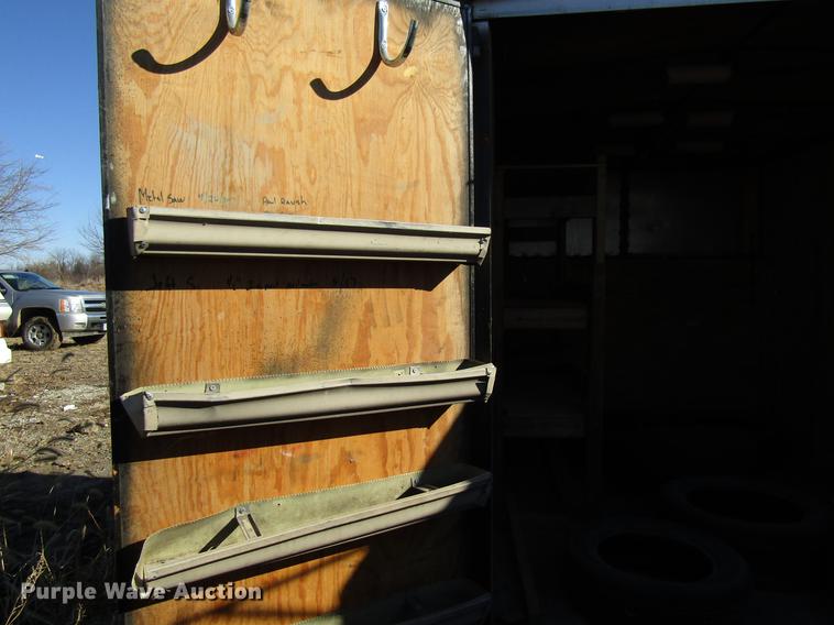 image for item EU9569 Shop built jobsite trailer