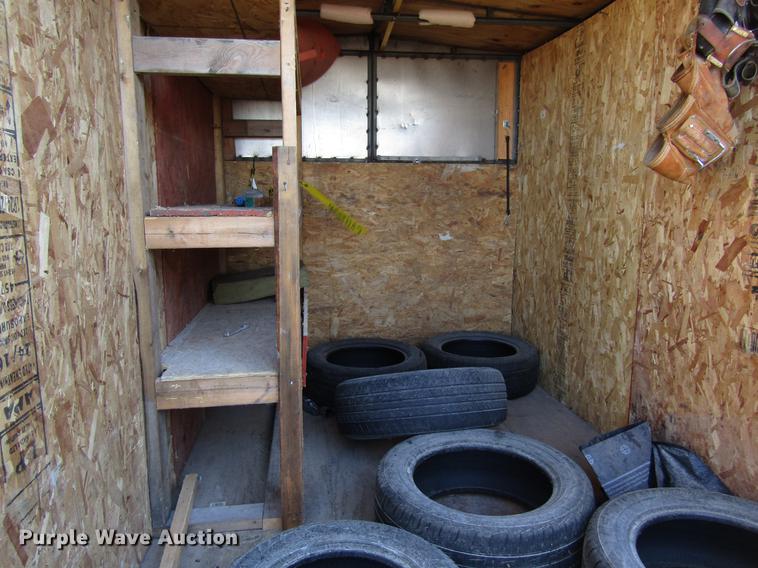 image for item EU9569 Shop built jobsite trailer