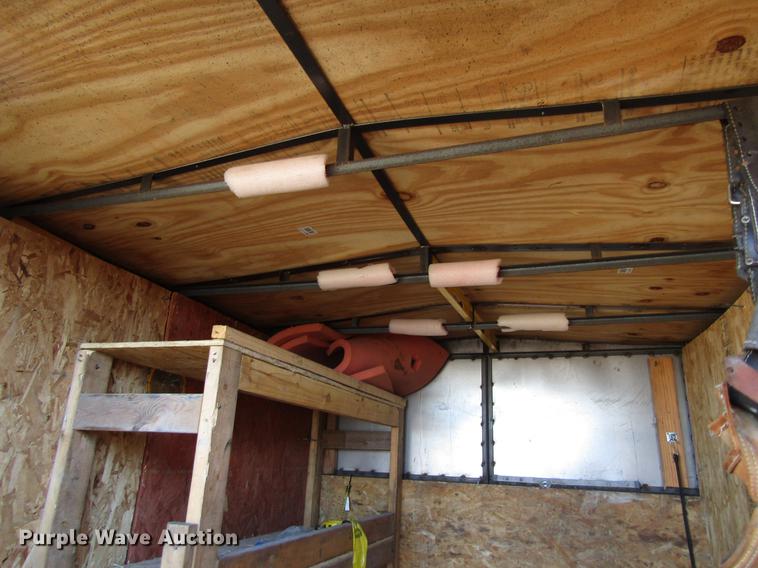 image for item EU9569 Shop built jobsite trailer