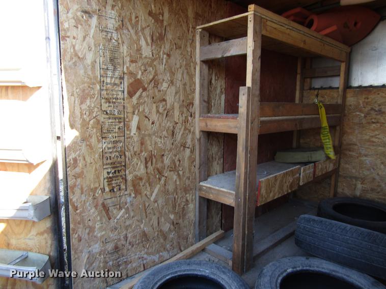 image for item EU9569 Shop built jobsite trailer