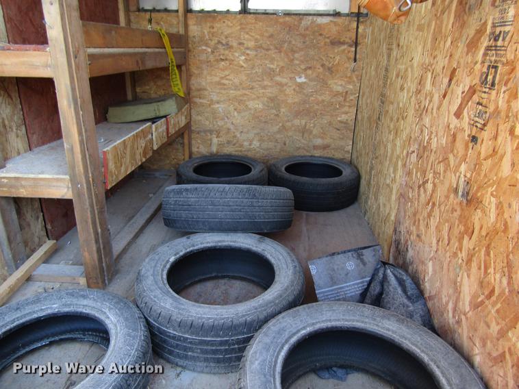 image for item EU9569 Shop built jobsite trailer