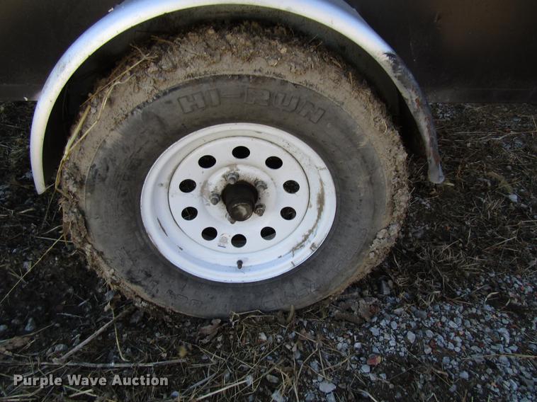 image for item EU9569 Shop built jobsite trailer