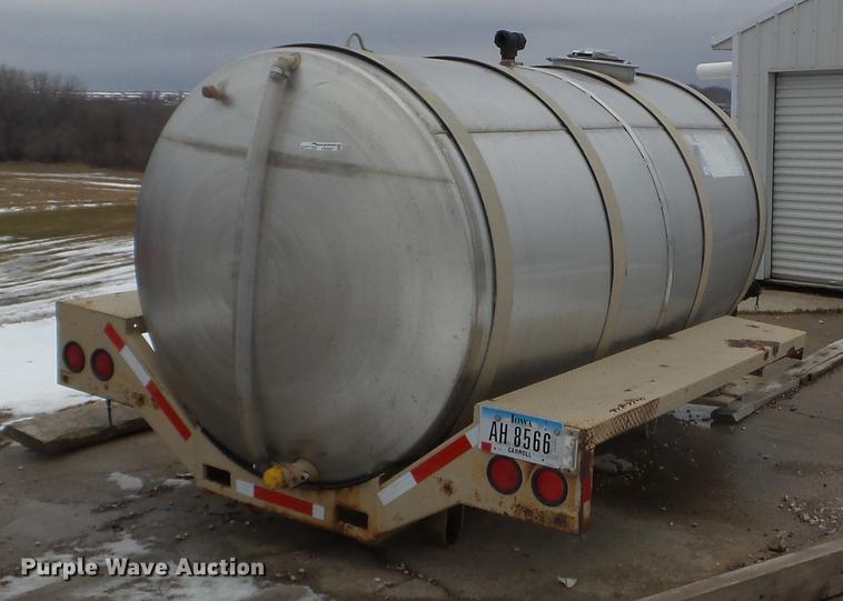 image for item EW9837 Stainless steel tank bed