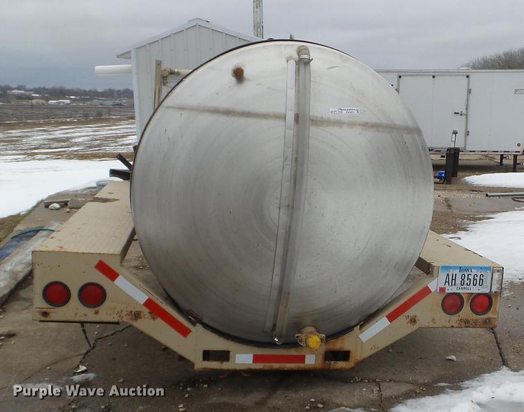 image for item EW9837 Stainless steel tank bed