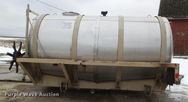 image for item EW9837 Stainless steel tank bed