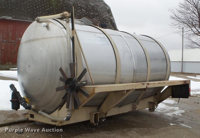 image for item EW9837 Stainless steel tank bed