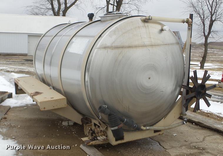 image for item EW9837 Stainless steel tank bed