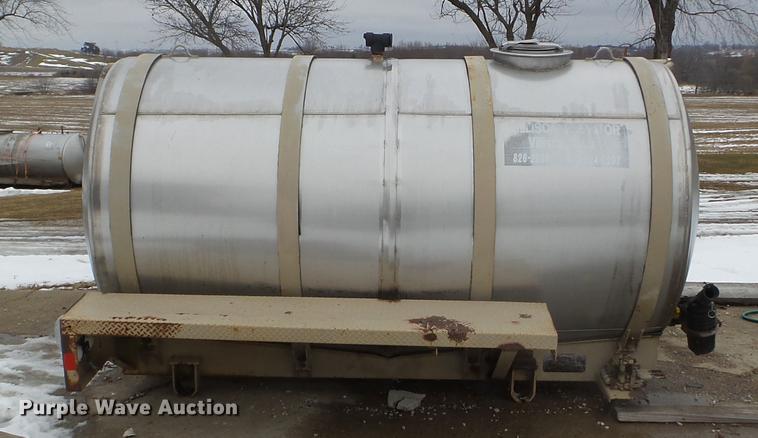 image for item EW9837 Stainless steel tank bed