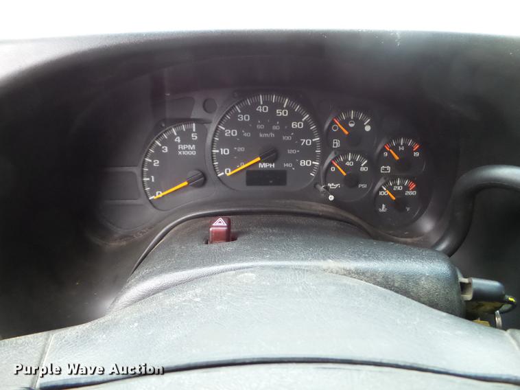 image for item EW9863 2005 GMC C4500 flatbed truck