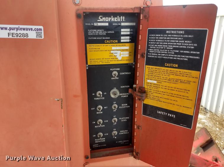 image for item FE9288 Snorkelift TB-42PR boom lift