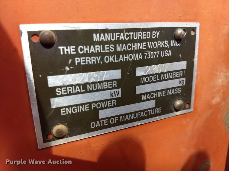 image for item FE9293 Ditch Witch 2300 trencher