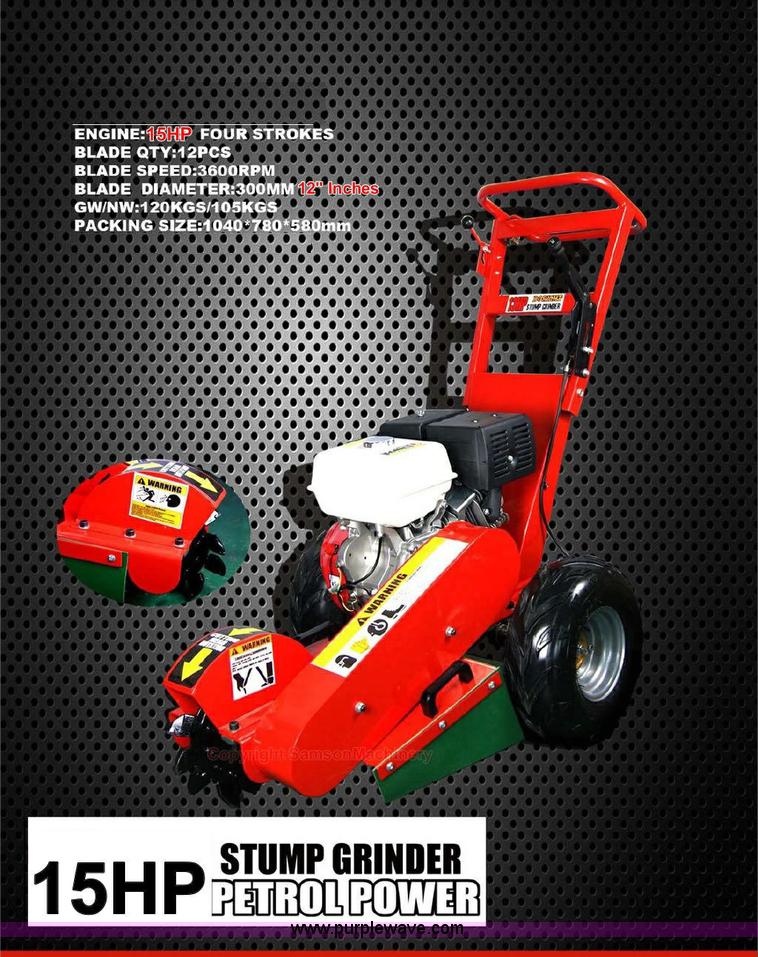 image for item G1447 Stump grinder