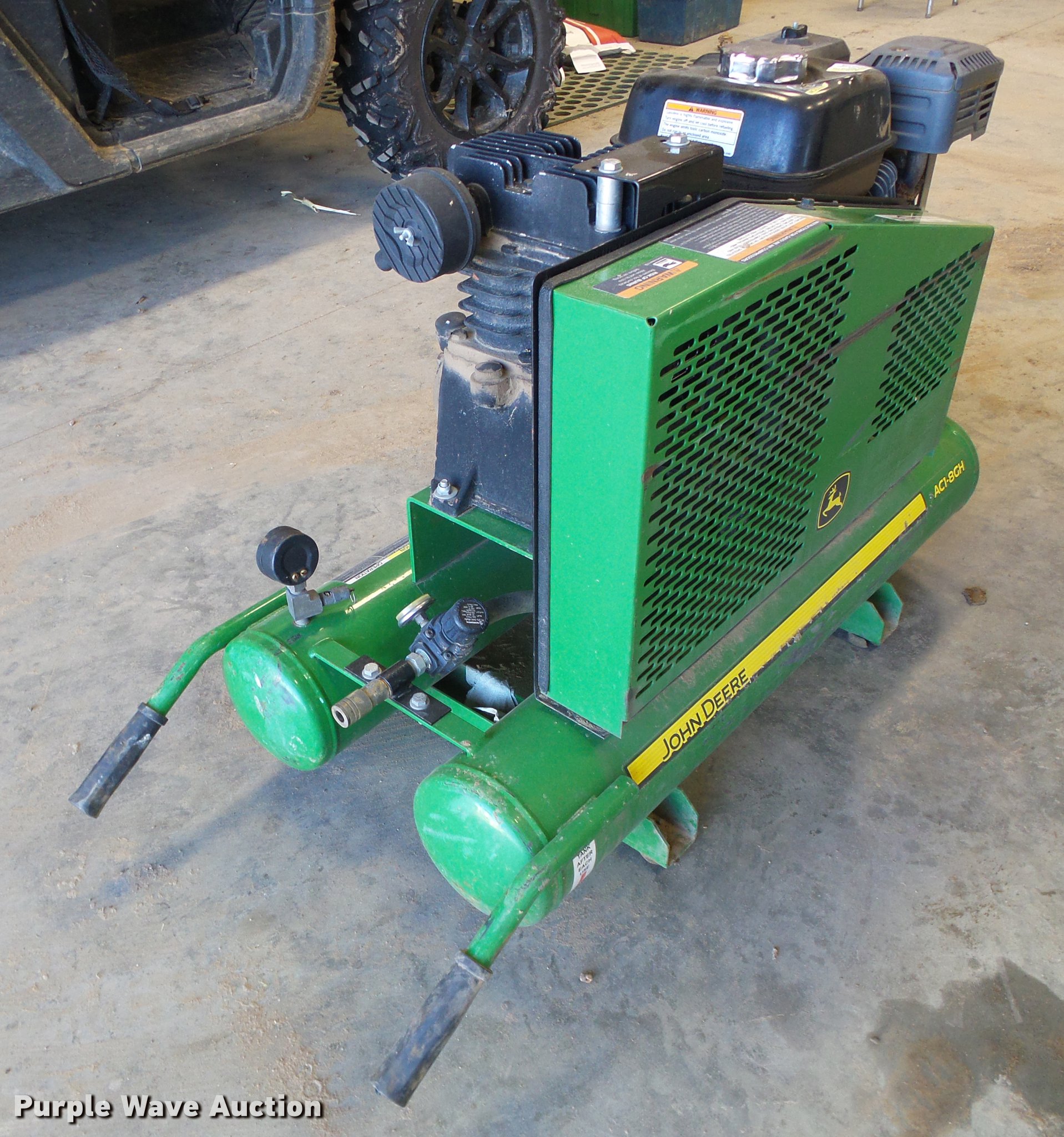John Deere AM1PH6508J air compressor in Minneola, KS Item EQ9033