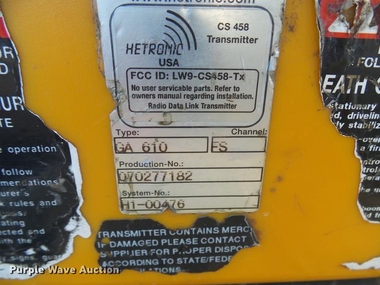 image for item DB2159 Altec D945 digger derrick bed