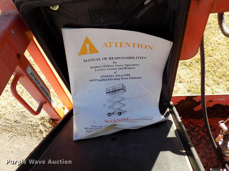image for item DD3573 JLG 1932E2 scissor lift