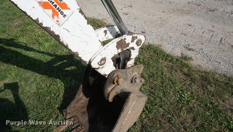 image for item DD6535 2000 Bobcat 341 mini excavator