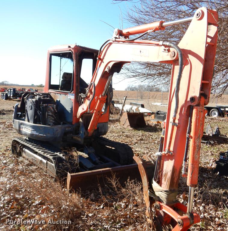 image for item DD8980 Kubota KX121-3 Super Series mini excavator
