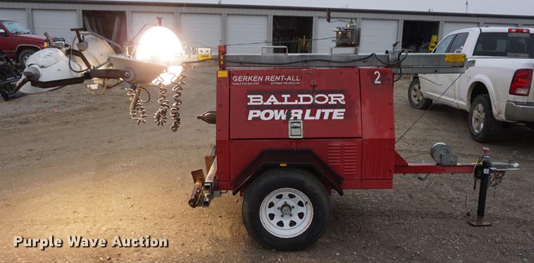 image for item DE3369 Baldor Powerlite light plant