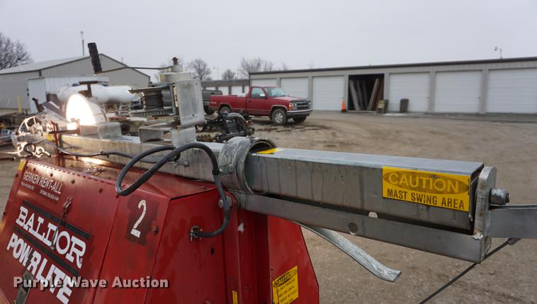 image for item DE3369 Baldor Powerlite light plant