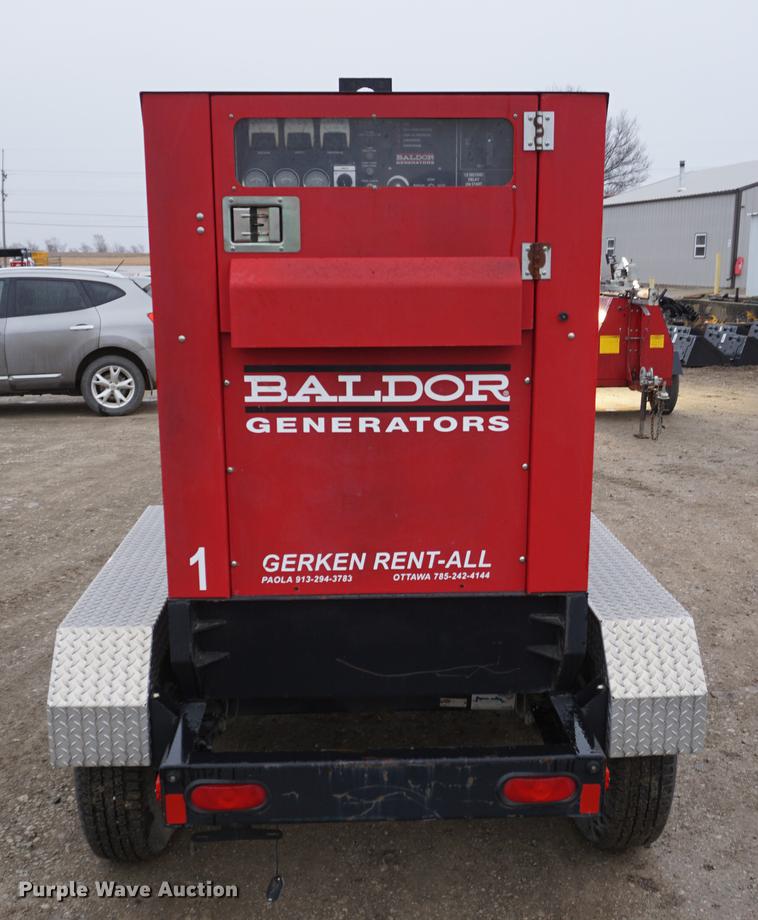 image for item DE3374 2005 Baldor TS80 generator