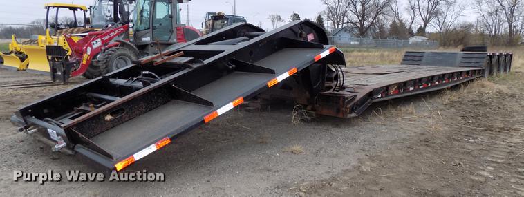 image for item DE7544 1993 Entyre lowboy equipment trailer