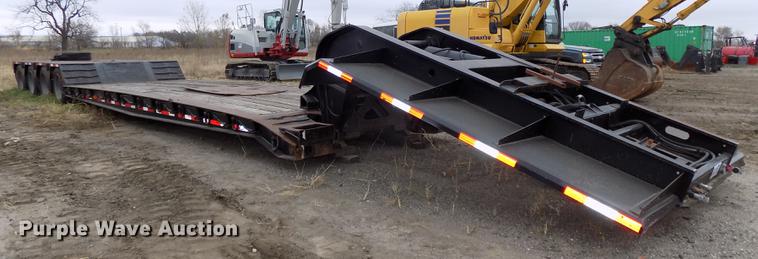 image for item DE7544 1993 Entyre lowboy equipment trailer