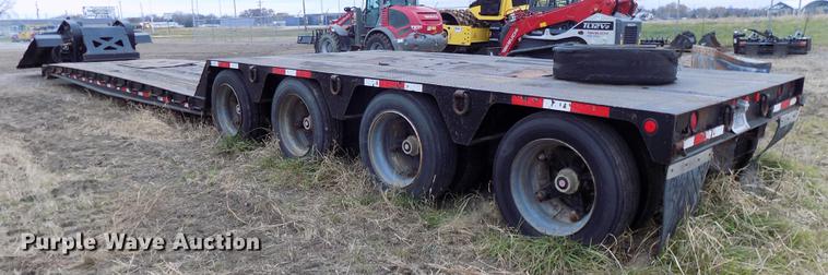 image for item DE7544 1993 Entyre lowboy equipment trailer