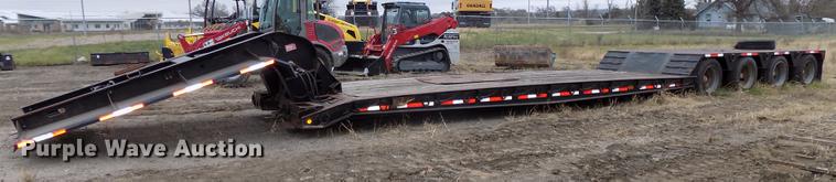 image for item DE7544 1993 Entyre lowboy equipment trailer