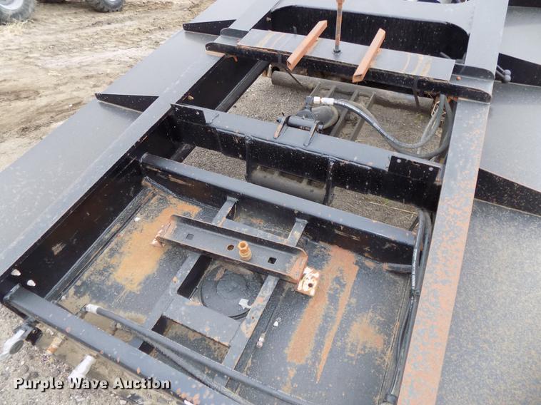 image for item DE7544 1993 Entyre lowboy equipment trailer