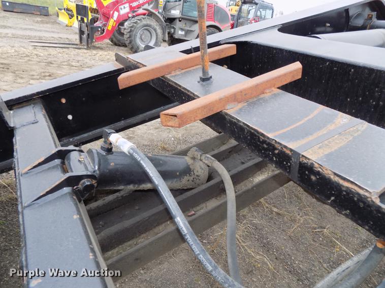 image for item DE7544 1993 Entyre lowboy equipment trailer