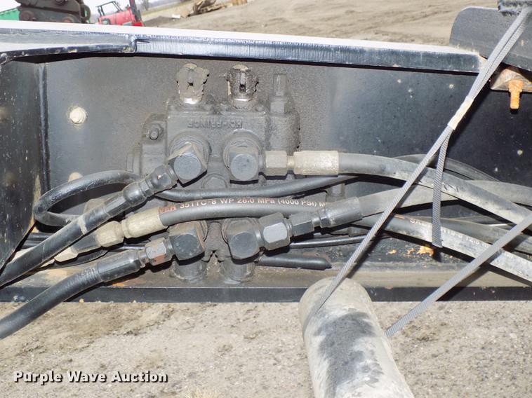 image for item DE7544 1993 Entyre lowboy equipment trailer