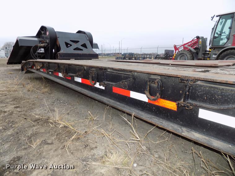image for item DE7544 1993 Entyre lowboy equipment trailer