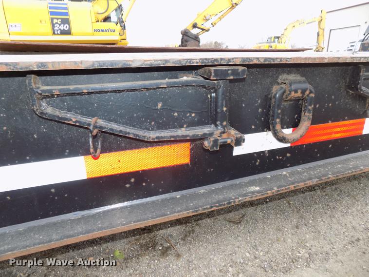 image for item DE7544 1993 Entyre lowboy equipment trailer