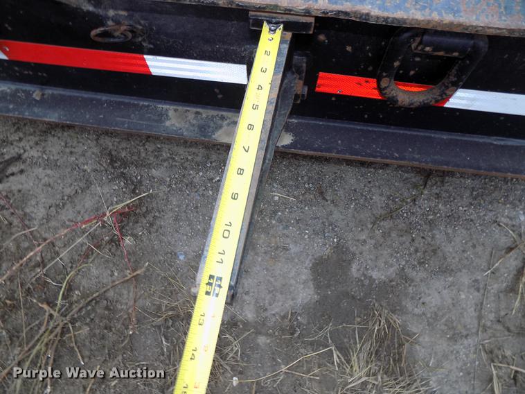 image for item DE7544 1993 Entyre lowboy equipment trailer