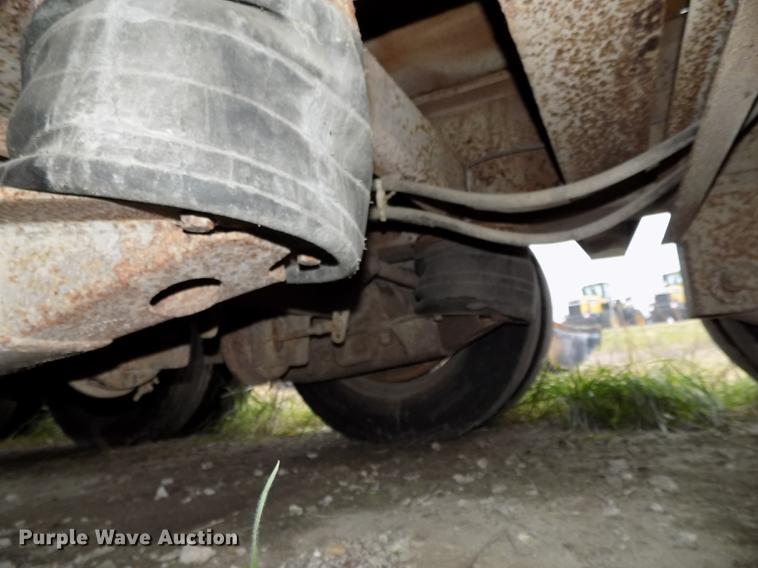 image for item DE7544 1993 Entyre lowboy equipment trailer