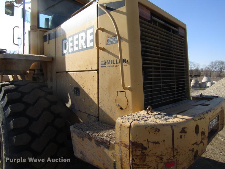 image for item DF3912 1998 John Deere 744H wheel loader