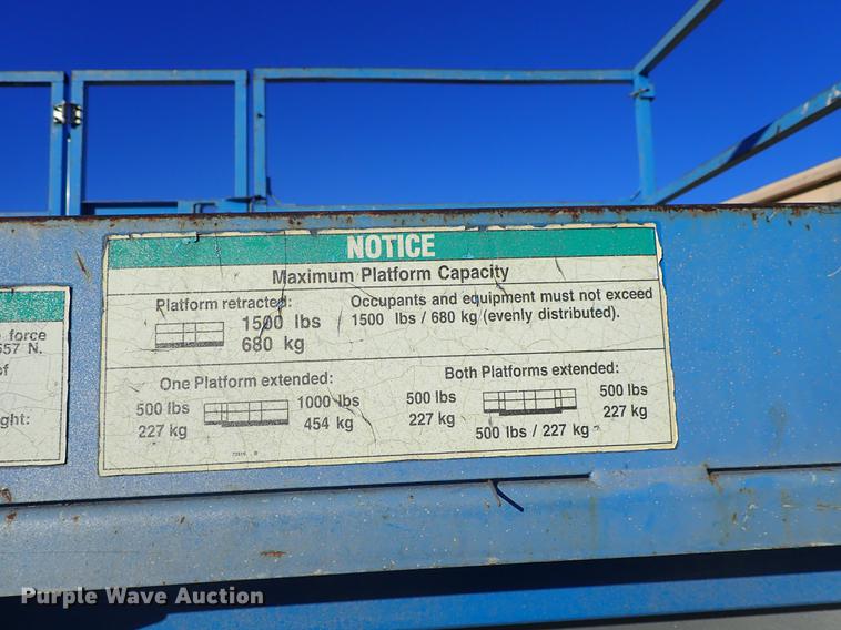 image for item DG2918 2003 Genie GS-4390 scissor lift