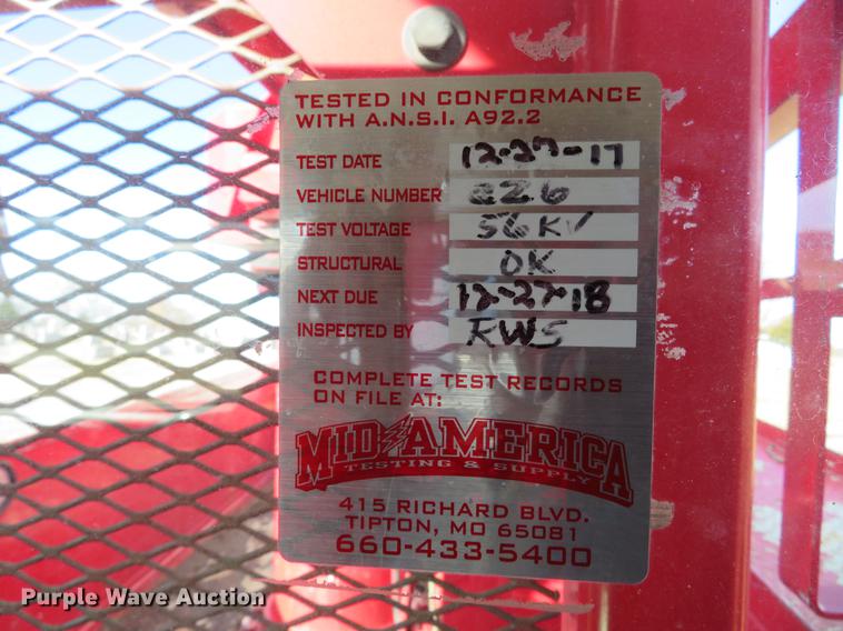 image for item DG3797 2007 Chevrolet C8500 bucket truck