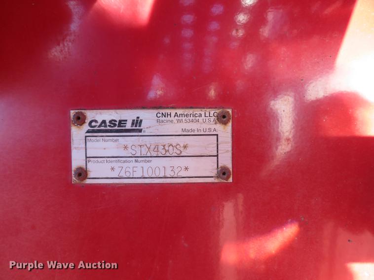 image for item DG3806 2006 Case IH Steiger STX430 HD 4WD tractor