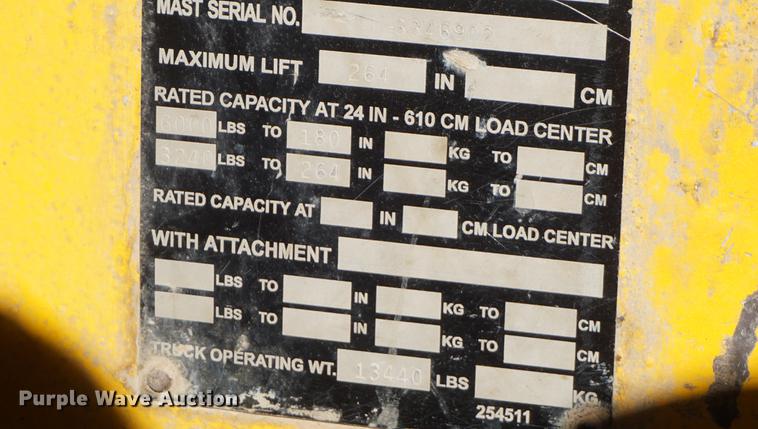 image for item DI9297 1999 Sellick SG60 forklift