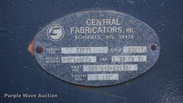 image for item DI9304 CF 30"W three tooth excavator bucket