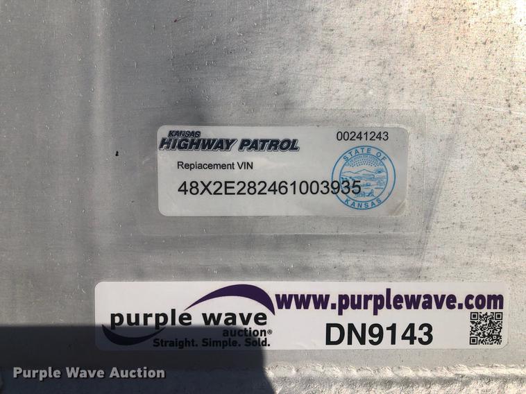 image for item DN9143 2006 Travis end dump trailer