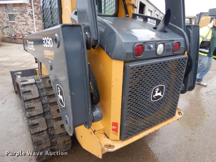 image for item DX9493 2012 John Deere 329D skid steer