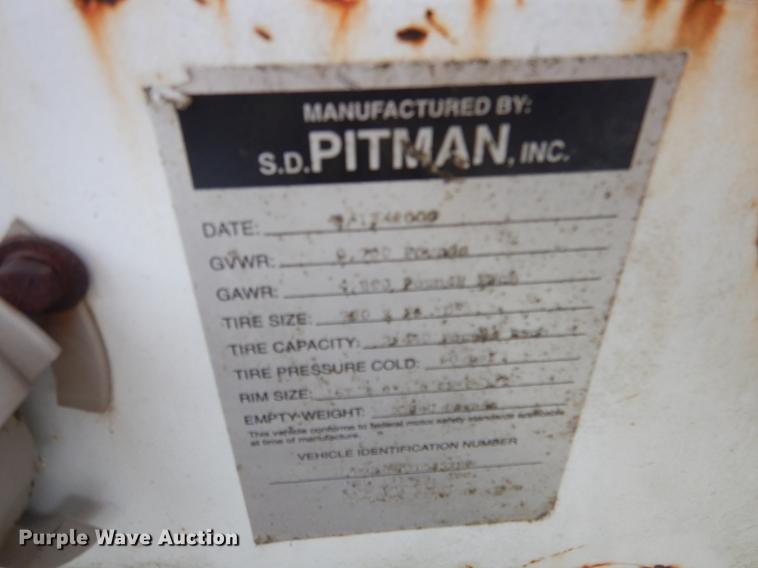 image for item DX9498 2000 S.D. Pittman 8000T mini digger derrick