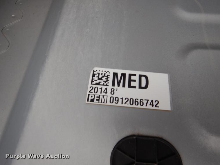 image for item DX9499 2014 Dodge Ram 2500HD pickup truck bed