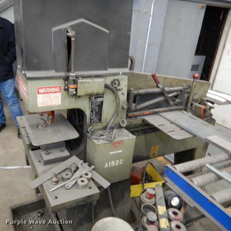 Metal Muncher MM61E iron worker in Kansas City, MO Item DY9777 sold