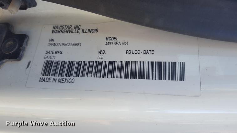 image for item EI9731 2012 International 4400 service truck